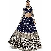 Women Silk Semi-Stitched Lehenga Choli - Image 2