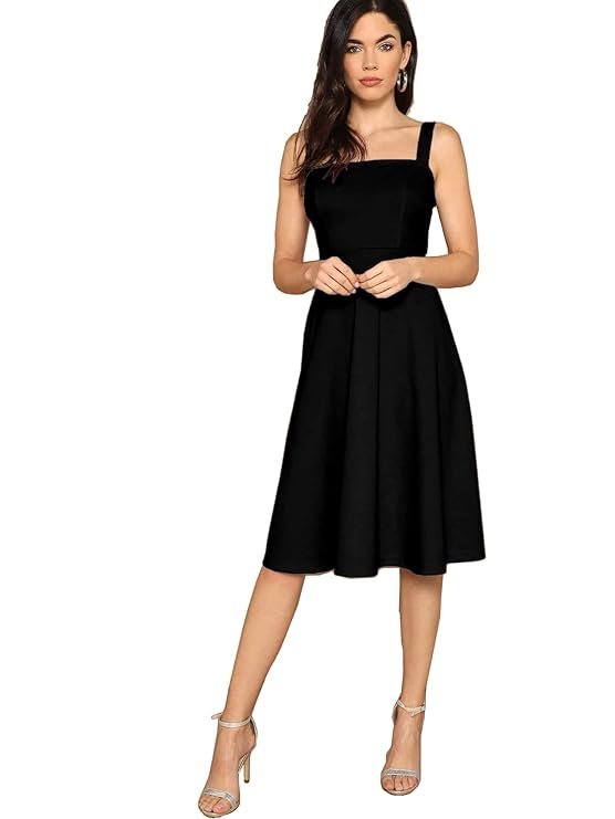 Black Sleeveless Bodycon Maxi Dress for Women